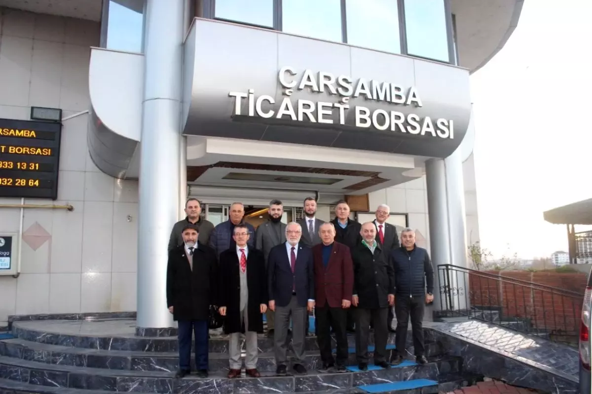 Saadet Partisi ÇTB’yi Ziyaret Etti