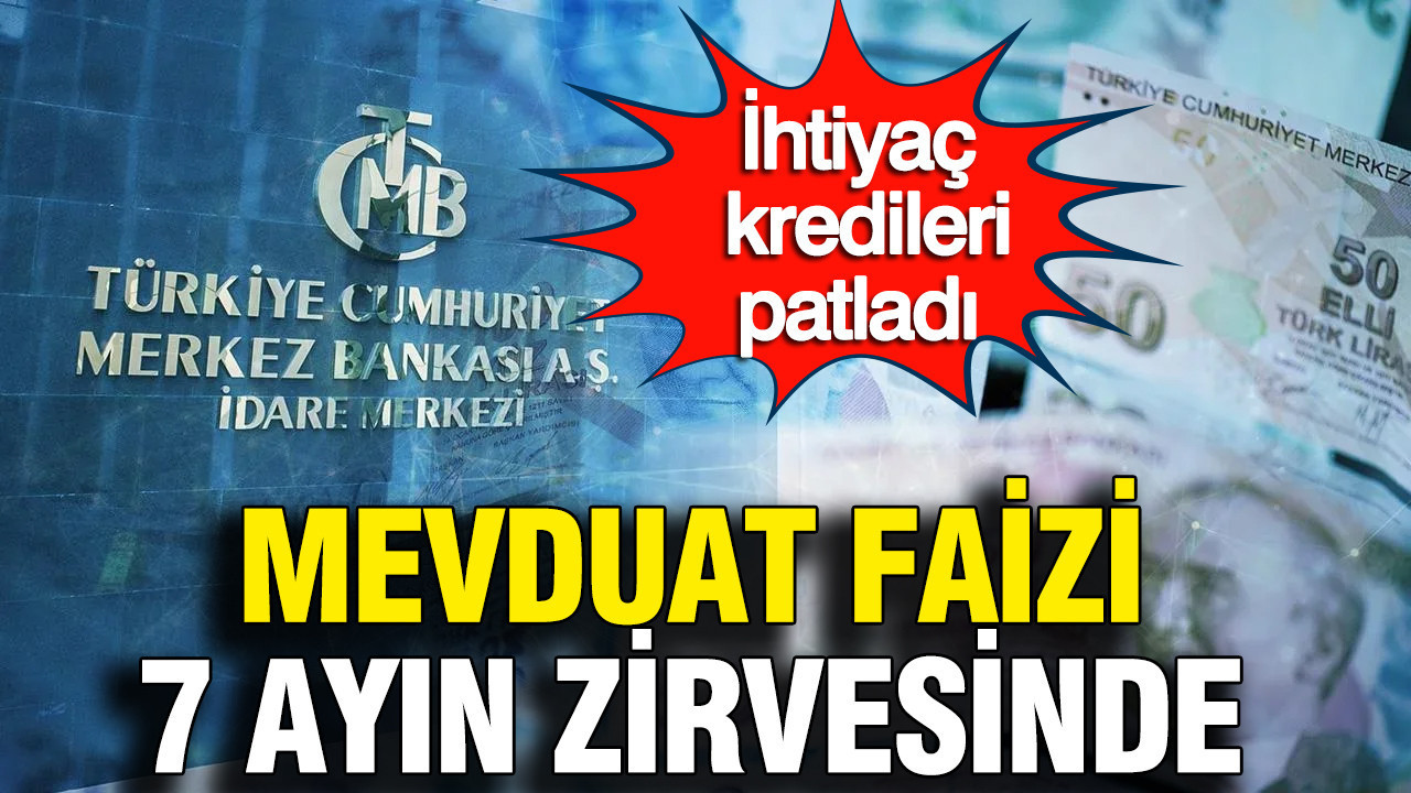 Mevduat Faizleri Yükseliyor: İhtiyaç Kredilerinde Büyük Artış
